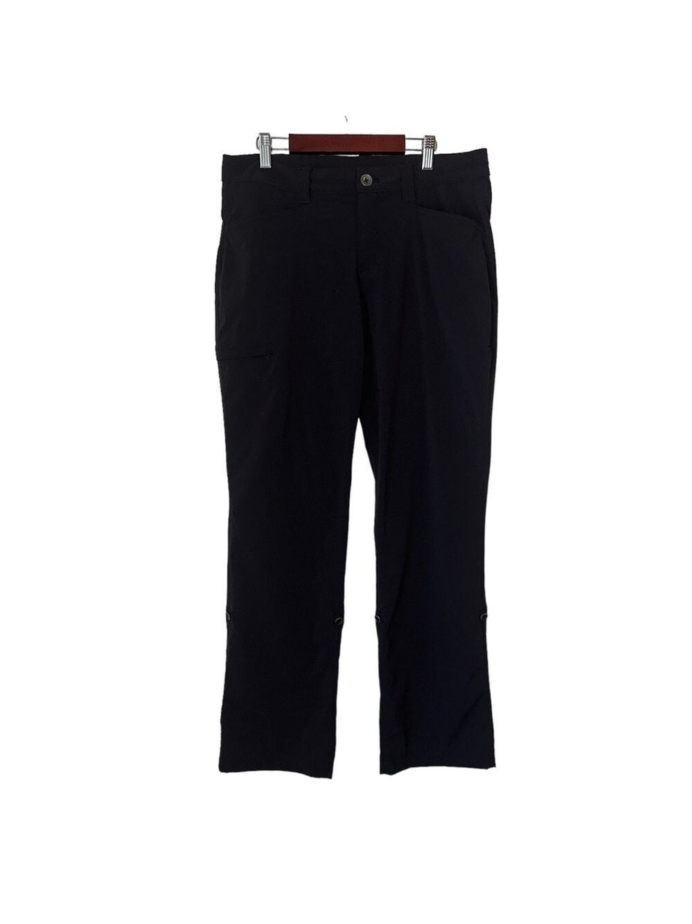 Eddie Bauer Women’s Lightweight Adjustable Length Side Pocket Hiking Pants Sz 8